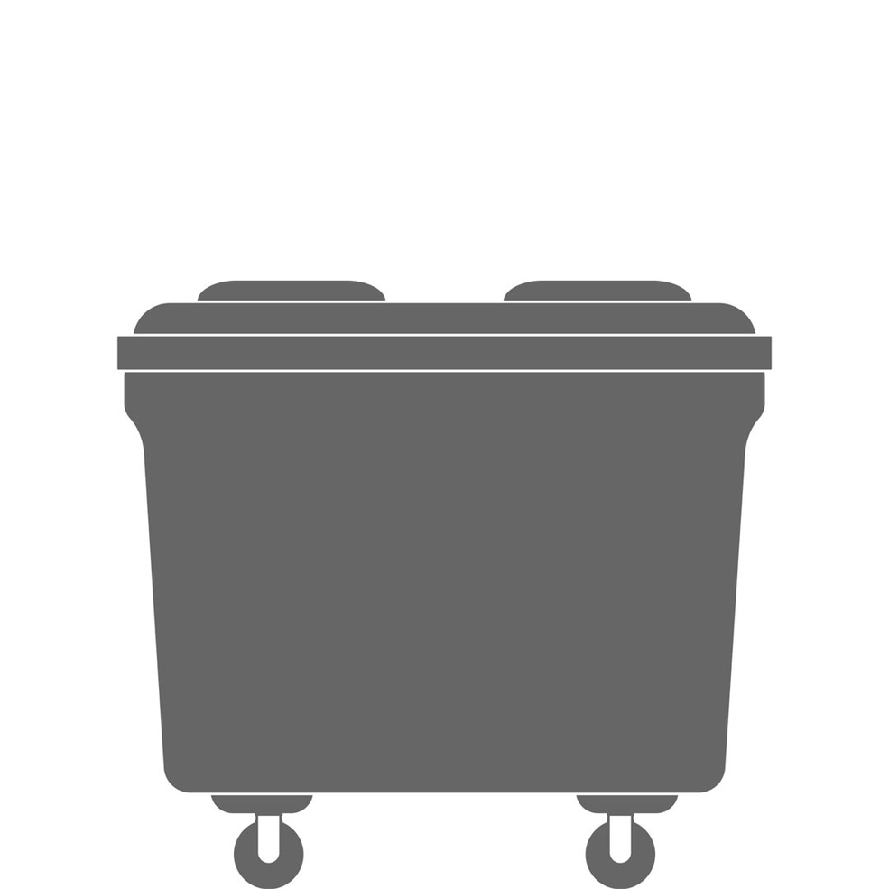 Restabfall-Container kleiner